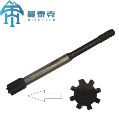 692mm HD715 हाइड्रोलिक बेंच ड्रिलिंग के लिए फोर्जिंग शंक एडाप्टर