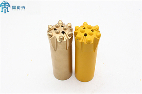 बटन R32 51mm रॉक ड्रिलिंग बिट टंगस्टन कार्बाइड थ्रेड