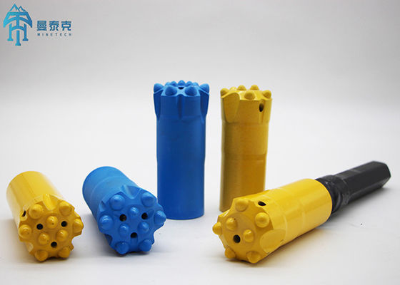 R28 38 मिमी थ्रेड बटन बिट टॉपहैमर उपकरण रॉक बोल्टिंग टूल