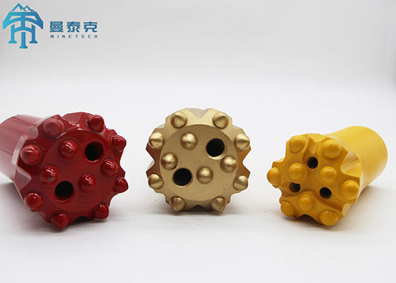 आर 32 थ्रेड बटन बिट 45 मिमी सुरंग खनन के लिए