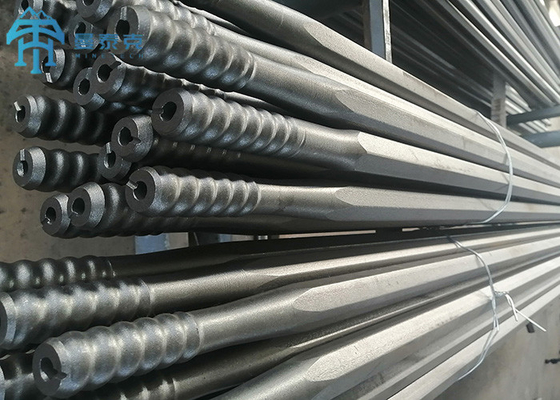 हीट ट्रीटमेंट CNC 4270mm ड्रिफ्टिंग एक्सटेंशन थ्रेड ड्रिल रॉड T51