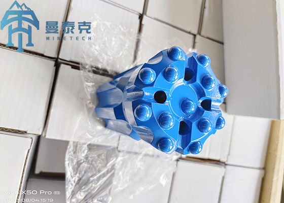 गोलाकार T51 102 मिमी वापस खींचें बटन बिट मांग ड्रिलिंग काम के लिए