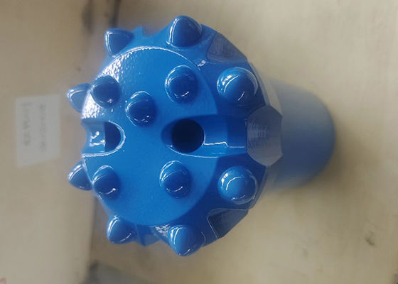 ड्रिफ्टिंग और टनलिंग रॉक ड्रिलिंग बिट बैलिस्टिक बटन 89mm T51 के साथ