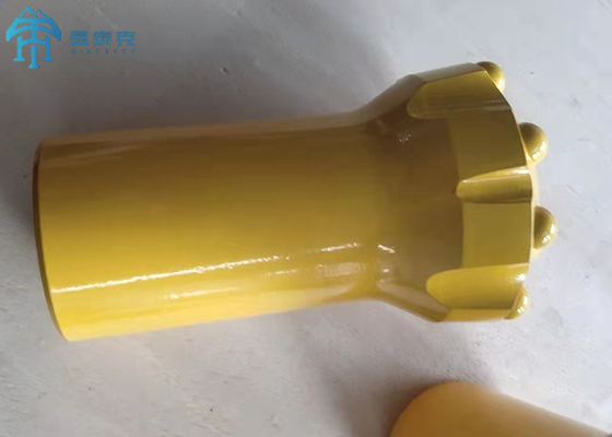 76mm T38 T45 R32 थ्रेड बटन बिट रॉक ड्रिलिंग के लिए खनन और खनन
