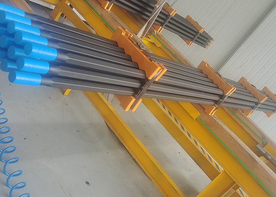 T38 हार्ड रॉक ड्रिलिंग के लिए थ्रेडेड स्पीड रॉड 1830 मिमी
