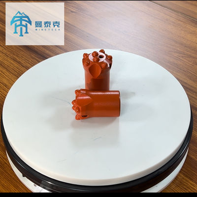 उच्च प्रदर्शन रॉक ड्रिलिंग के लिए 32 मिमी 11 डिग्री घिसाव प्रतिरोधी बटन ड्रिल बिट