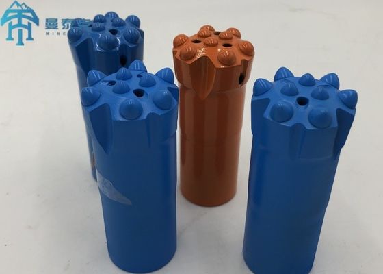 76 मिमी टी 45 थ्रेडेड बटन बिट सुरंग निर्माण और भूमिगत खनन क्षमता के साथ ओपन पिट खनन के लिए