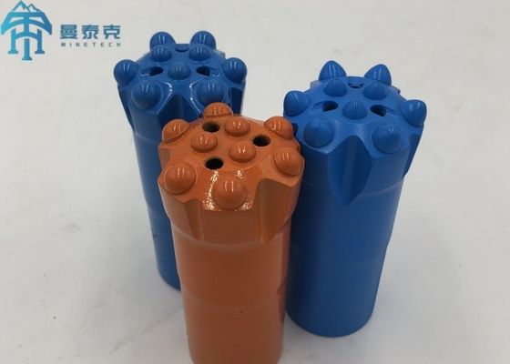 टंगस्टन कार्बाइड और उच्च शक्ति मिश्र धातु इस्पात के साथ ओपन पिट थ्रेड बटन बिट