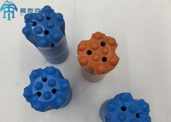 89MM T45 थ्रेड बटन ड्रिल बिट्स हार्ड रॉक ड्रिलिंग खनन उपकरण