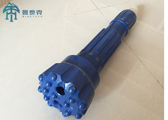 CIR 90 140mm DHD350 माइनिंग ड्रिल बिट वाटर वेल के लिए कम वायु दाब