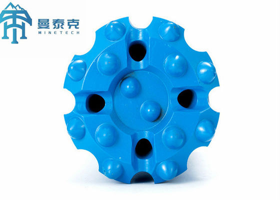 खनन के लिए 102mm T51 रॉक ड्रिलिंग बिट कार्बाइड पैराबोलिक थ्रेड बटन
