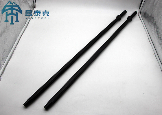 4 Pies H22+108mm रॉक ड्रिलिंग उपकरण 23CrNi3Mo टेपर्ड ड्रिलिंग रॉड्स