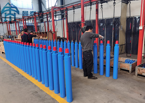 लो एयर प्रेशर रॉक ड्रिलिंग डाउनहोल DTH हैमर TRC90 855mm लंबाई