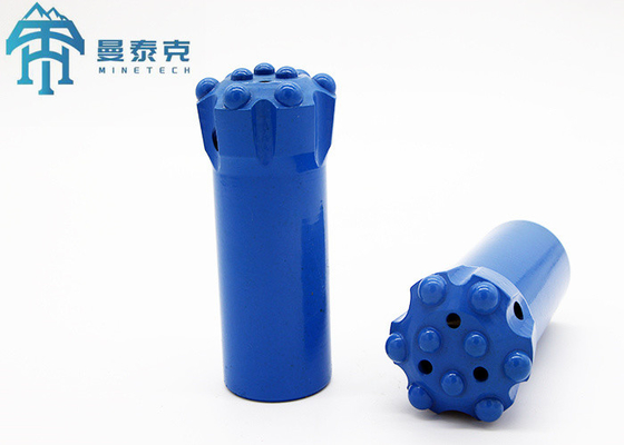 ड्रॉप सेंटर थ्रेड रॉक बटन बिट्स, 1.41kg 64mm T38 ड्रिल बिट
