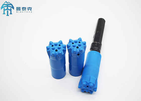 रॉक ड्रिल टंगस्टन कार्बाइड थ्रेड बटन बिट 76mm T38