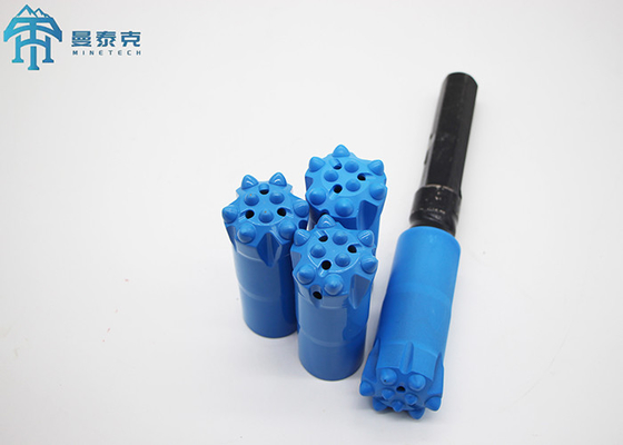 76mm T51 टॉप हैमर थ्रेड बटन बिट रॉक ड्रिलिंग टूल्स