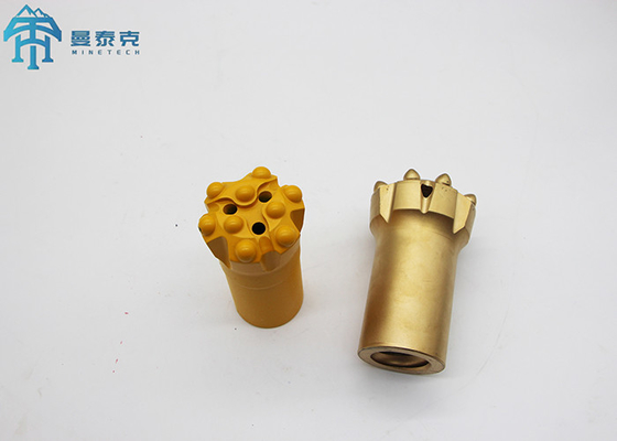 64mm T38 टंगस्टन कार्बाइड बटन बिट्स Iso 9001