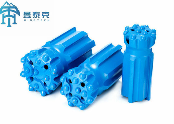 भूमिगत खनन के लिए T45 हार्ड रॉक ड्रिलिंग टंगस्टन कार्बाइड रेट्रैक बटन बिट