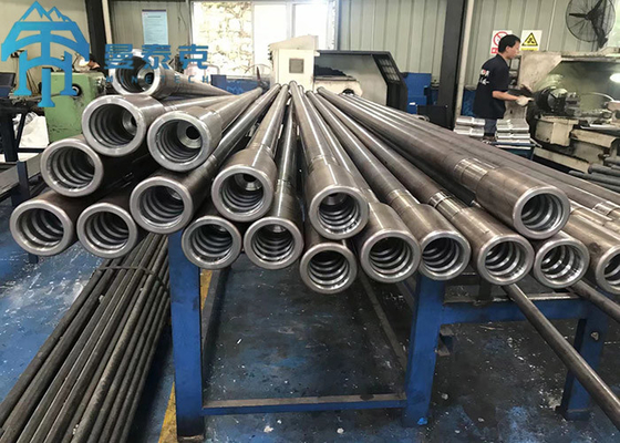 1830mm T38 स्पीड थ्रेडेड रॉड हार्ड रॉक ड्रिलिंग टूल्स बॉमर एक्सेसरी