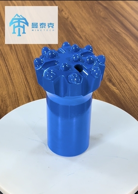 102MM-T38 ड्रिलिंग मशीनों के लिए बटन ड्रिल बिट्स