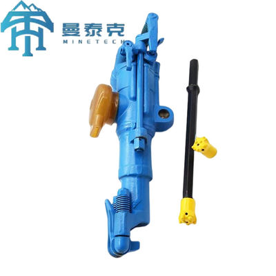 YT29A वायवीय चट्टान ड्रिल मशीन 26.5kg फोर्जिंग प्रक्रिया 5 मीटर गहराई