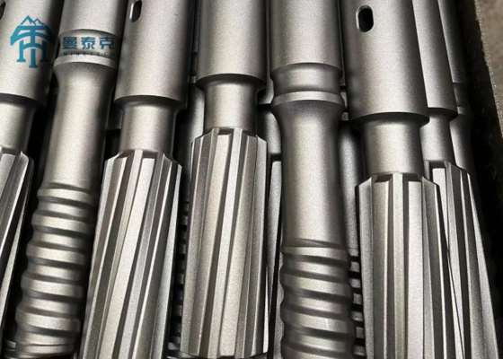 HLX5 T38 500 मिमी फोल्डेड स्टील शंक एडाप्टर के लिए Sandvik Tamrock रॉक ड्रिल