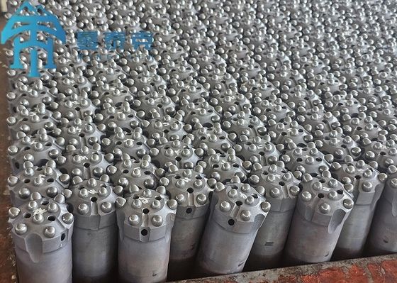 T38 Thread Button Bit High Strength Alloy Steel Granite Quarrying Tool