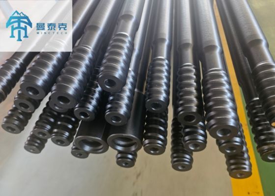 T38-H35-R32 सुरंग में बहने के लिए गूंथ पत्थर ड्रिलिंग रॉड 2700 मिमी