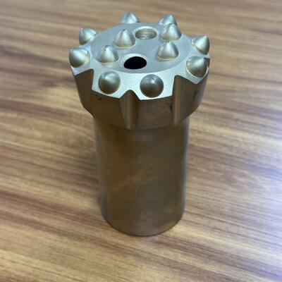 76mm T45 थ्रेड बटन बिट टनल अन्वेषण और ब्लास्टिंग ड्रिलिंग के लिए