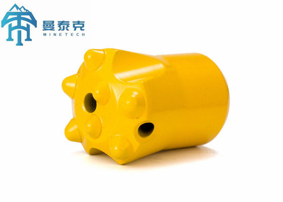 11 डिग्री 36 मिमी खदान रॉक ड्रिल बिट 7 बटन