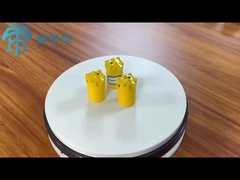 H22 कॉपर ड्रिल रॉड के लिए 11 डिग्री 34 मिमी कॉपर बटन बिट