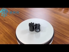 11 डिग्री 32 मिमी ब्लास्टिंग होल बटन रॉक ड्रिल बिट्स कार्बन स्टील