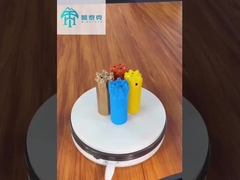 T45 64 मिमी वापस लेने गोलाकार शीर्ष हथौड़ा ड्रिलिंग बिट्स