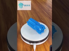 T38 64 मिमी वापस लेने गोलाकार शीर्ष हथौड़ा ड्रिलिंग बिट्स