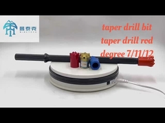 22*108mm 11 डिग्री हेक्सागोनल ड्रिल रॉड हैमर रॉक ड्रिलिंग टूल्स