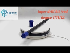 हेक्सागोनल ड्रिल एक्सटेंशन रॉड, H22 11 डिग्री रॉक ड्रिल रॉड स्टील