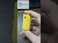 ड्रिलिंग प्रदर्शन के लिए कार्बाइड बटन गर्म दबाया 32 मिमी कॉपर बटन बिट्स