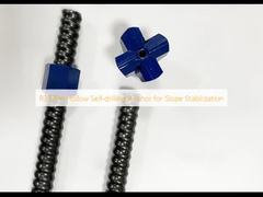 ढलान स्थिरीकरण के लिए R32 6m खोखला स्व-ड्रिलिंग एंकर